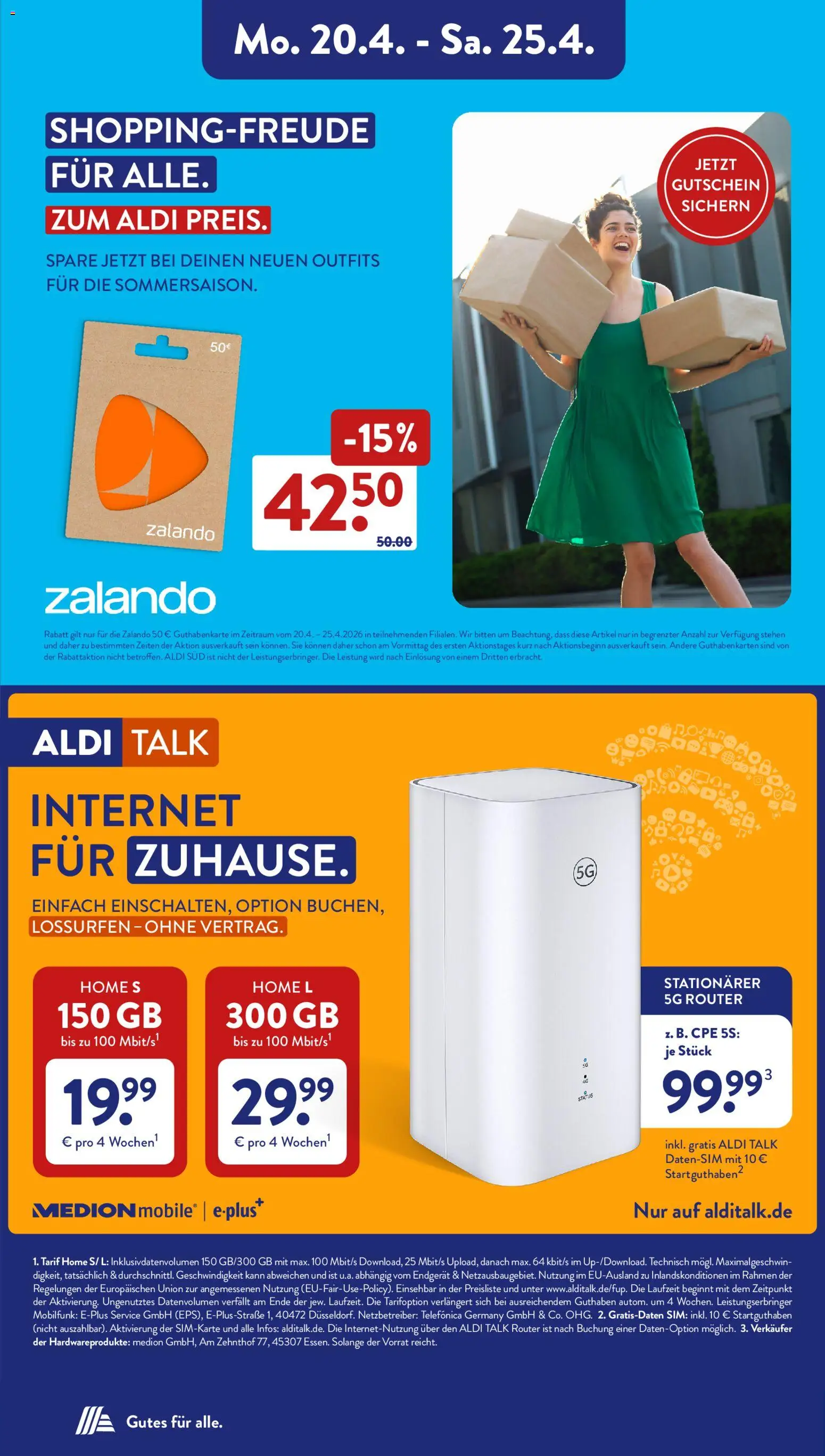 Aldi Süd Prospekt 	 - Seite 22 - gültig ab 20.04.2026