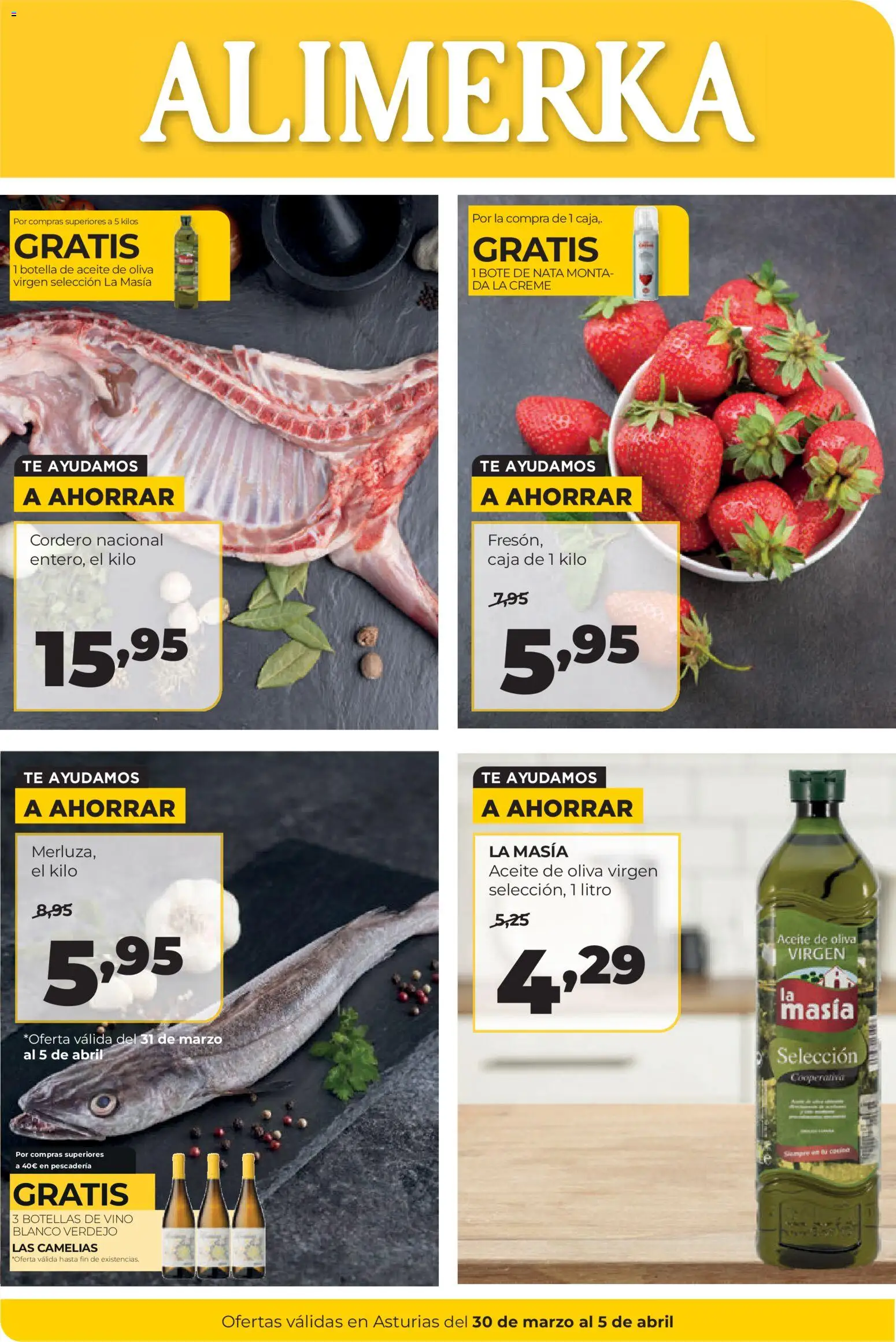 Alimerka folleto Asturias - Página de 1 - Válido desde 30/03/2026