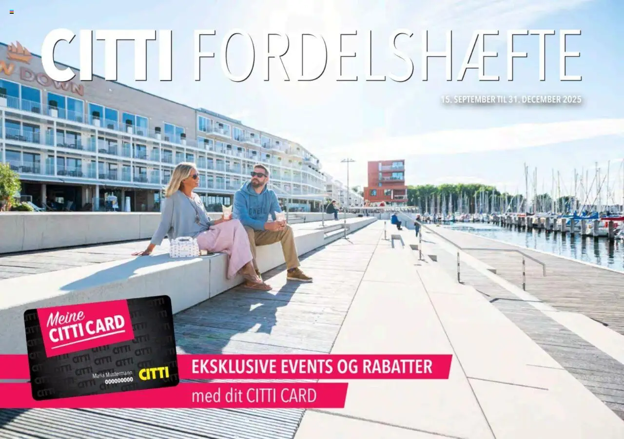CITTI - Fordelshæfte - side 1- gyldig fra 15/09/2025