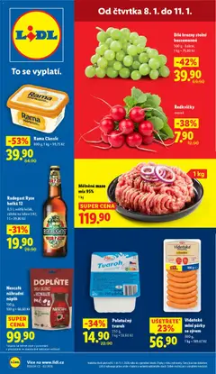 Náhled Lidl leták platný od 08.01.2026