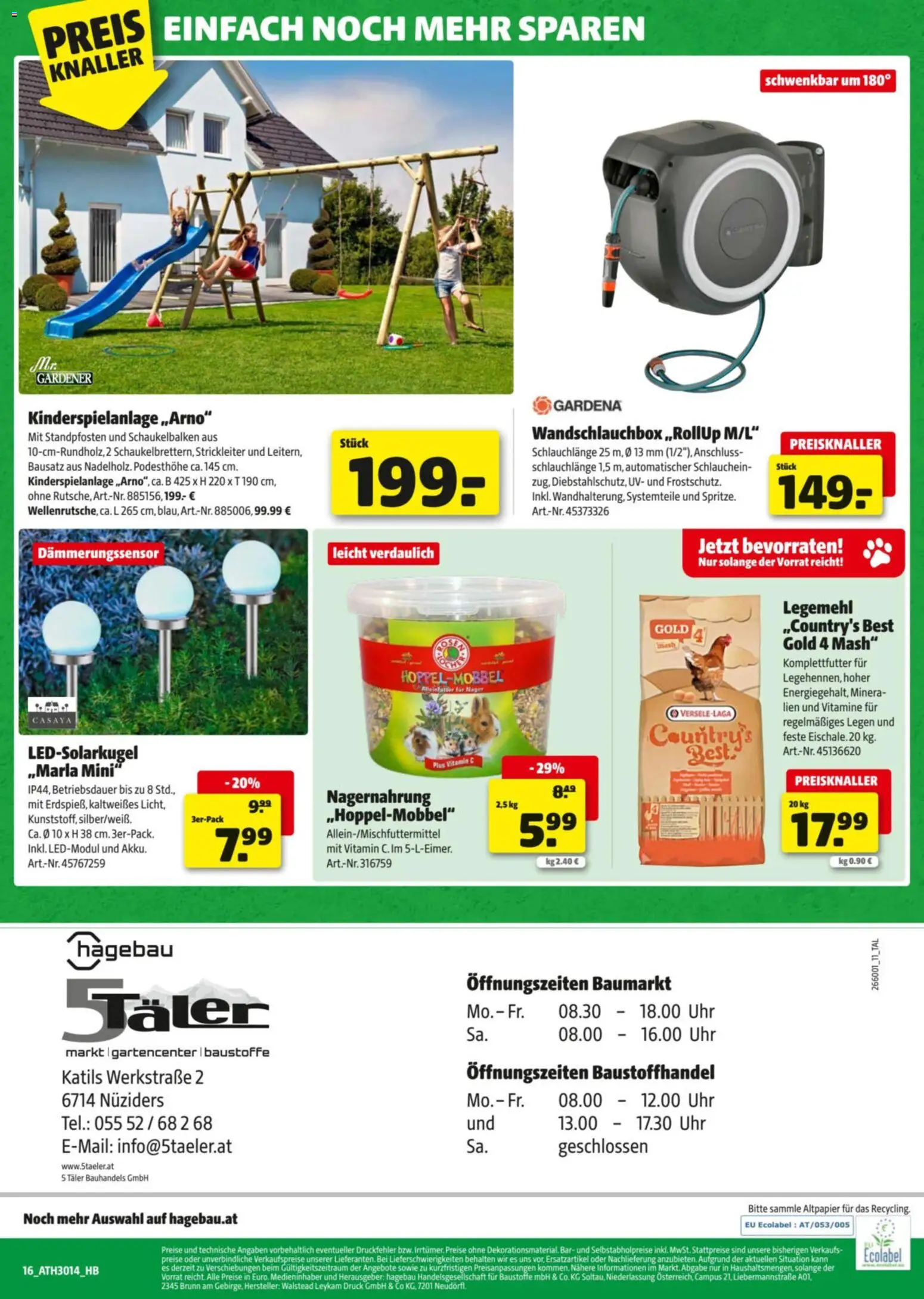 Hagebau Flugblatt - page 16- valid from 27.04.2026