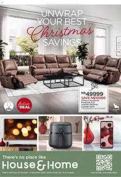 Preview House and Home  Namibia Catalogue valid from 20/10/2025