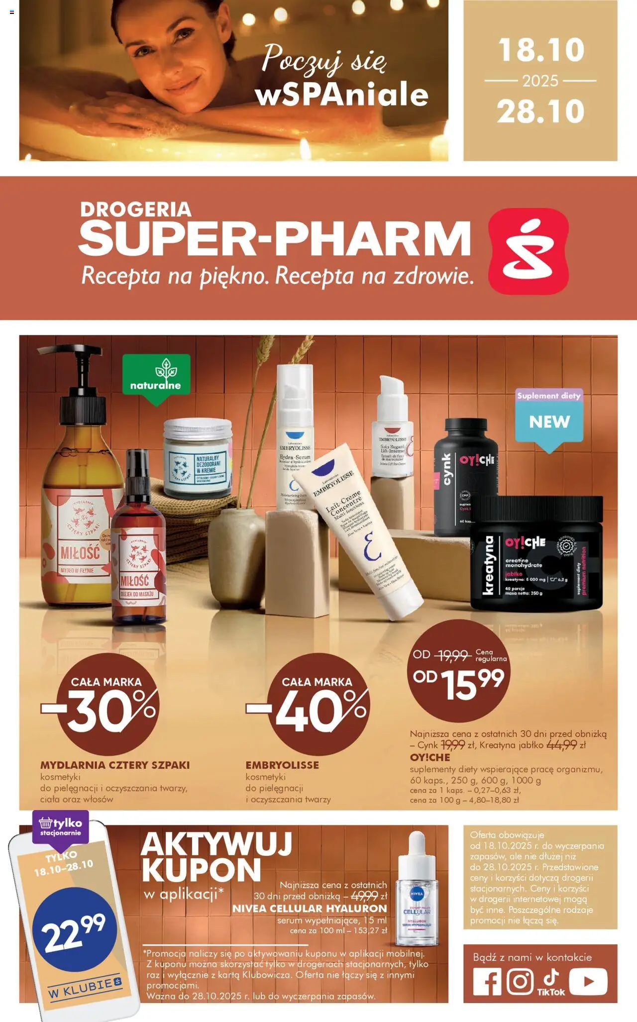 Super-pharm Gazetka - strona 1- ważny od 18.10.2025