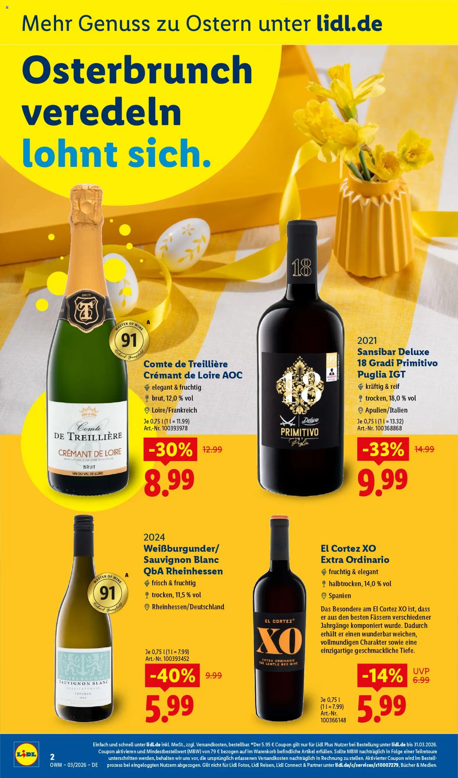 Lidl - Prospekt - Seite 2 - gültig ab 01.03.2026