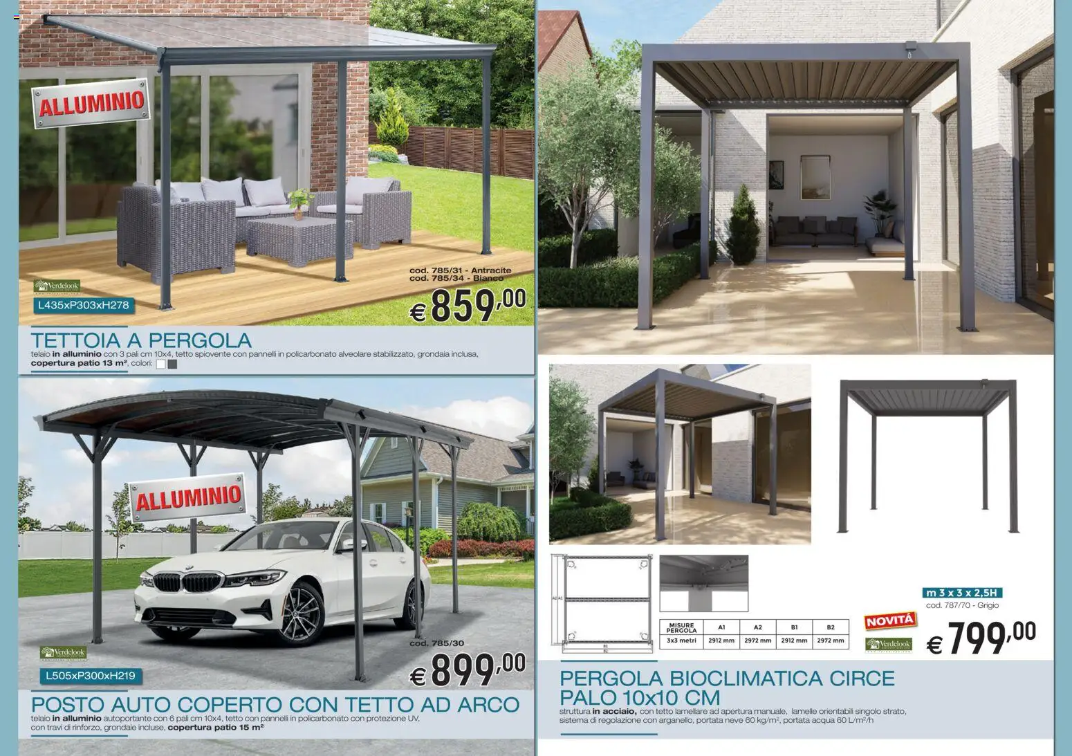 Brico OK volantino Ombrelloni, Gazebo, Tende da Sole - pagina 10 - valido dal 05/03/2026