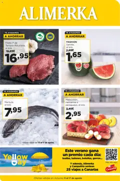 Vista previa del folleto Alimerka folleto Asturias válido desde 11/08/2025