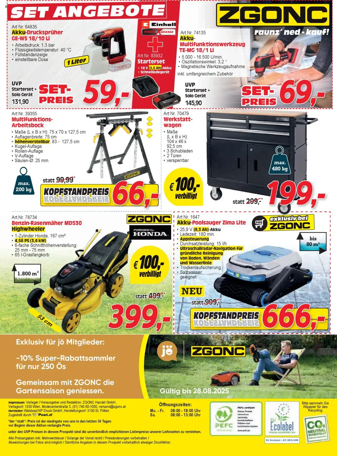 Zgonc - Flugblatt Juli II 2025 - Seite 24- gültig ab 15.08.2025