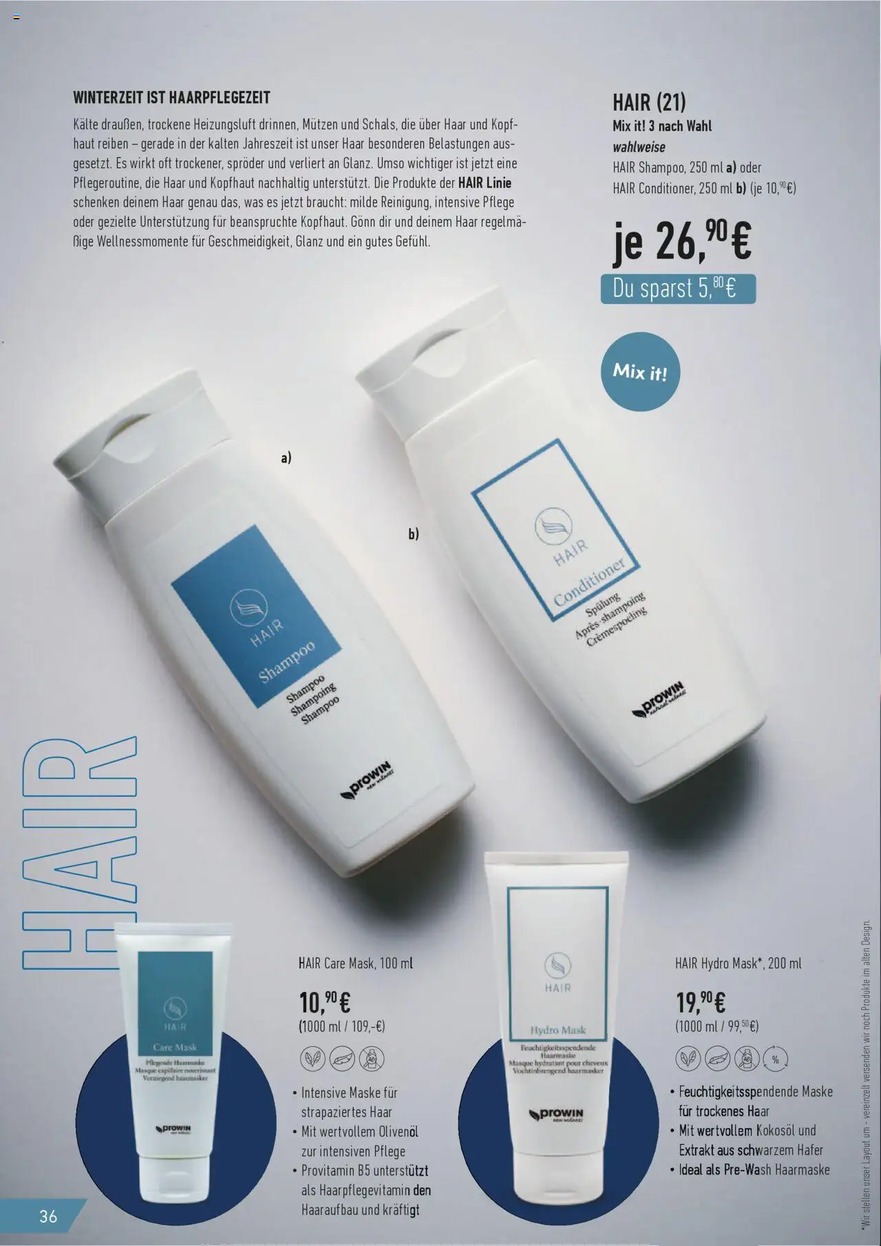 Katalog ProWin New Wellness  - Seite 36 - gültig ab 01.10.2025