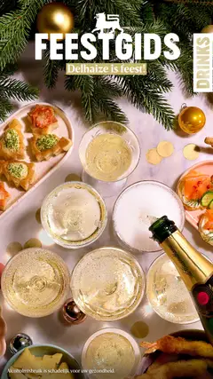 Delhaize Feestgids - Drinks geldig vanaf 13/11/2025