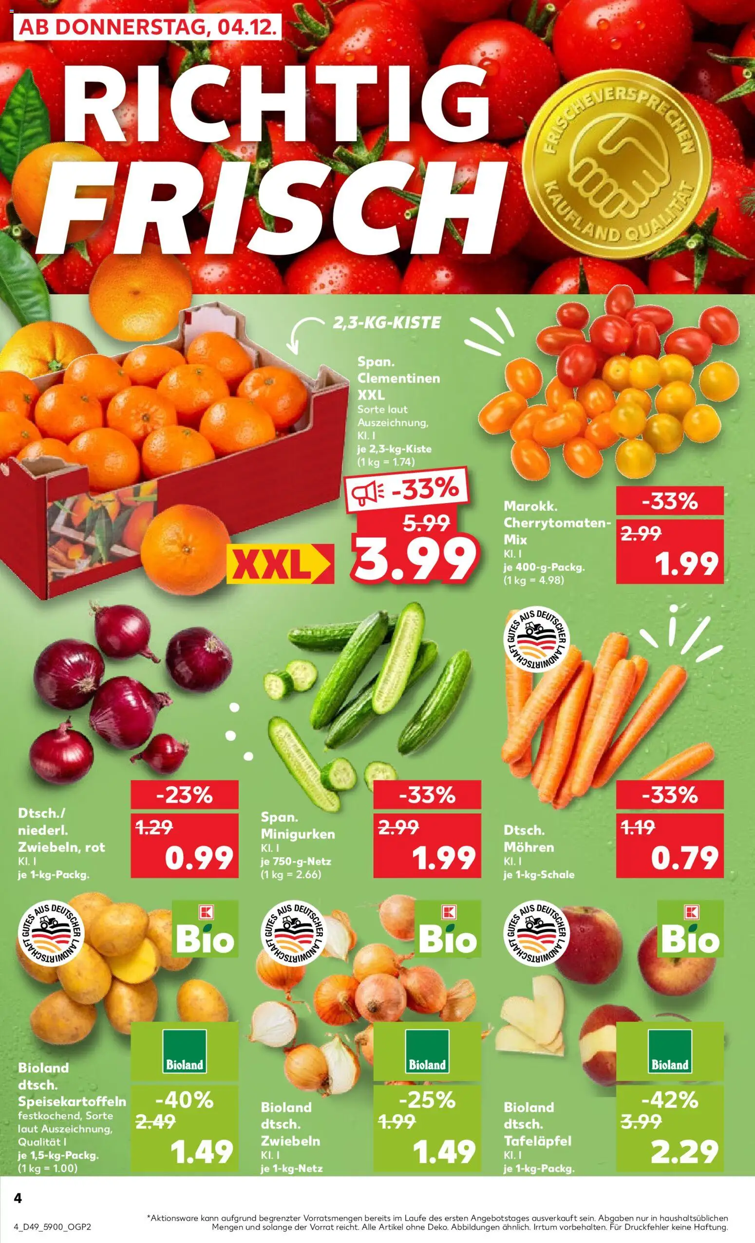 Kaufland Prospekt 	 - Seite 4 - gültig ab 04.12.2025