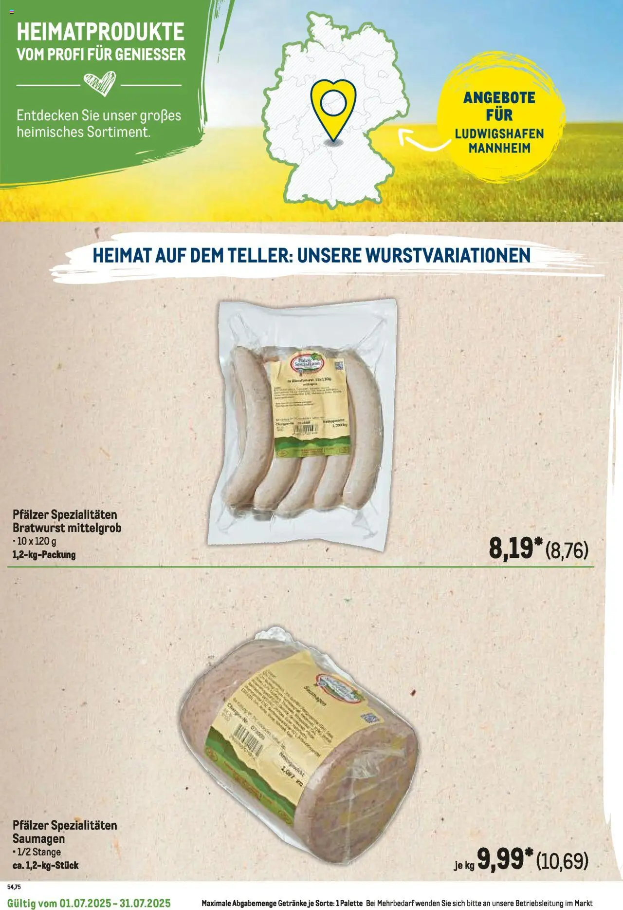 Metro - Regionaler Flyer - Seite 94 - gültig ab 01.07.2025