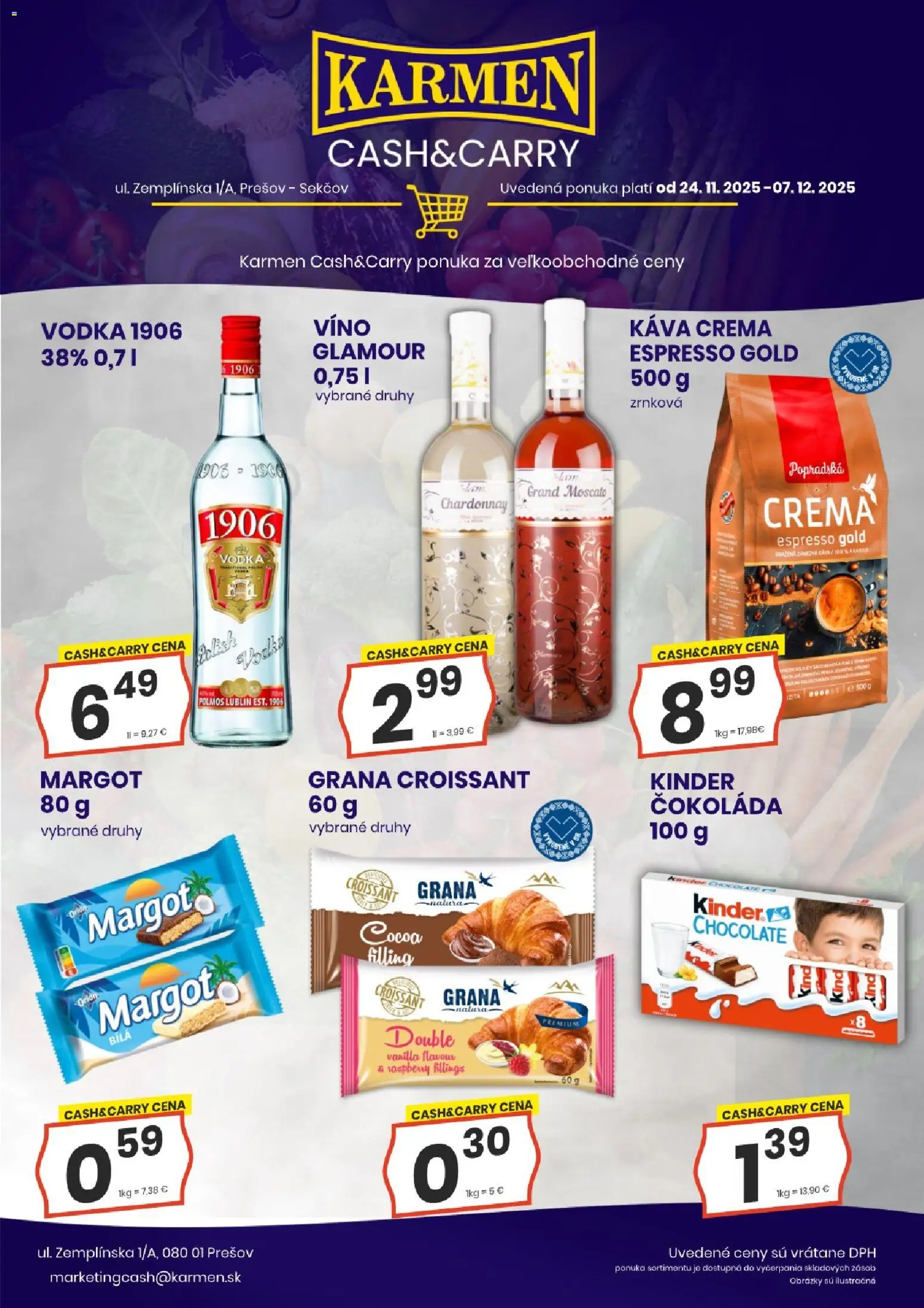 KARMEN CBA Cash & Carry - strana 1- platný od 24.11.2025
