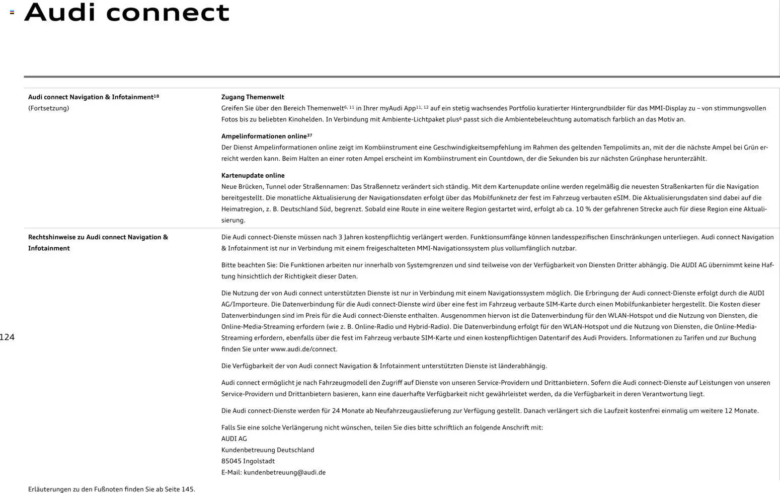 Audi Q7 - Seite 124 - gültig ab 28.10.2025