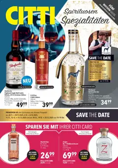 Vorschau CITTI Markt - Spirituosen-Spezialitäten gültig ab 26.11.2025
