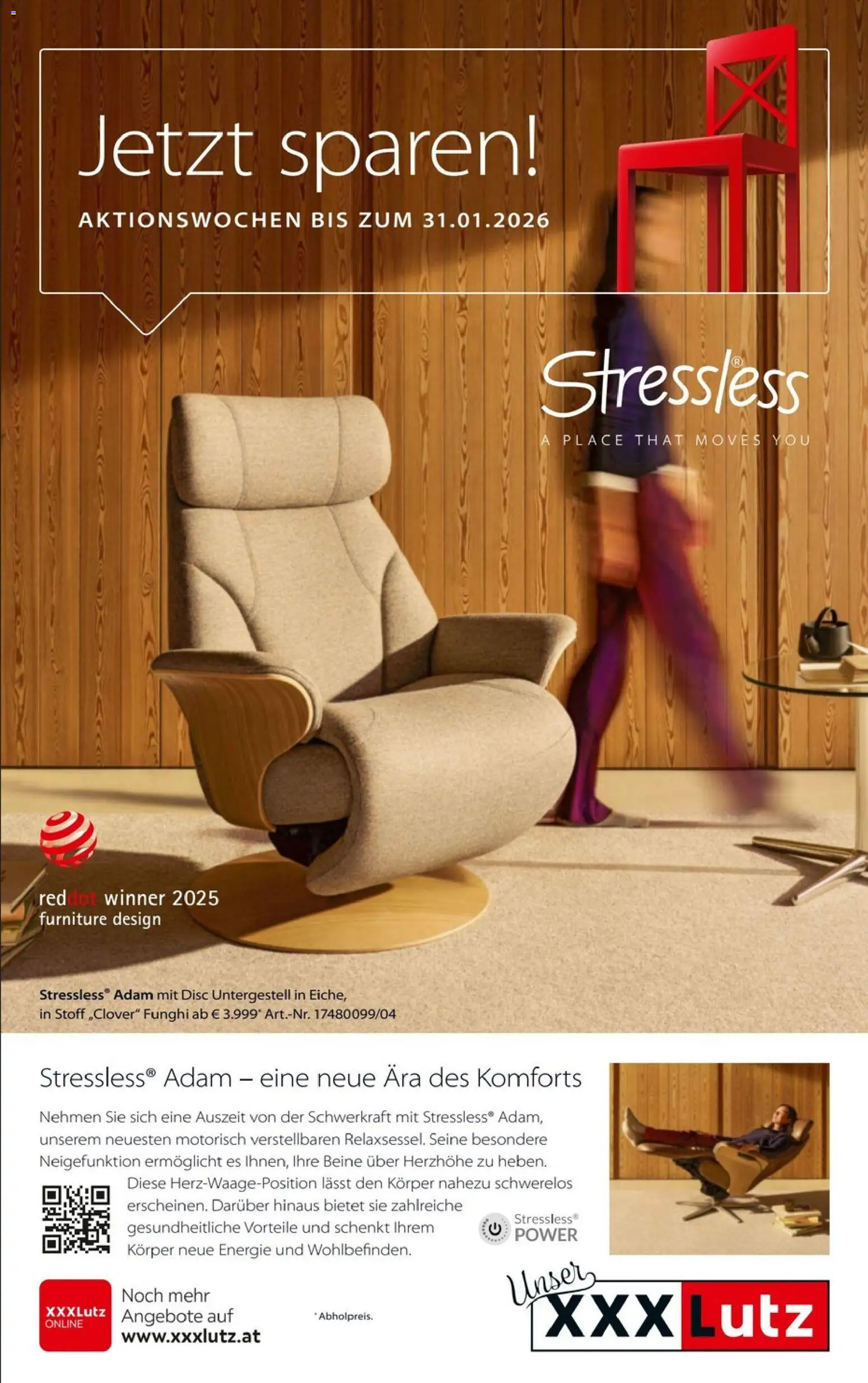 XXXLutz Jetzt Sparen - Seite 1- gültig ab 29.12.2025