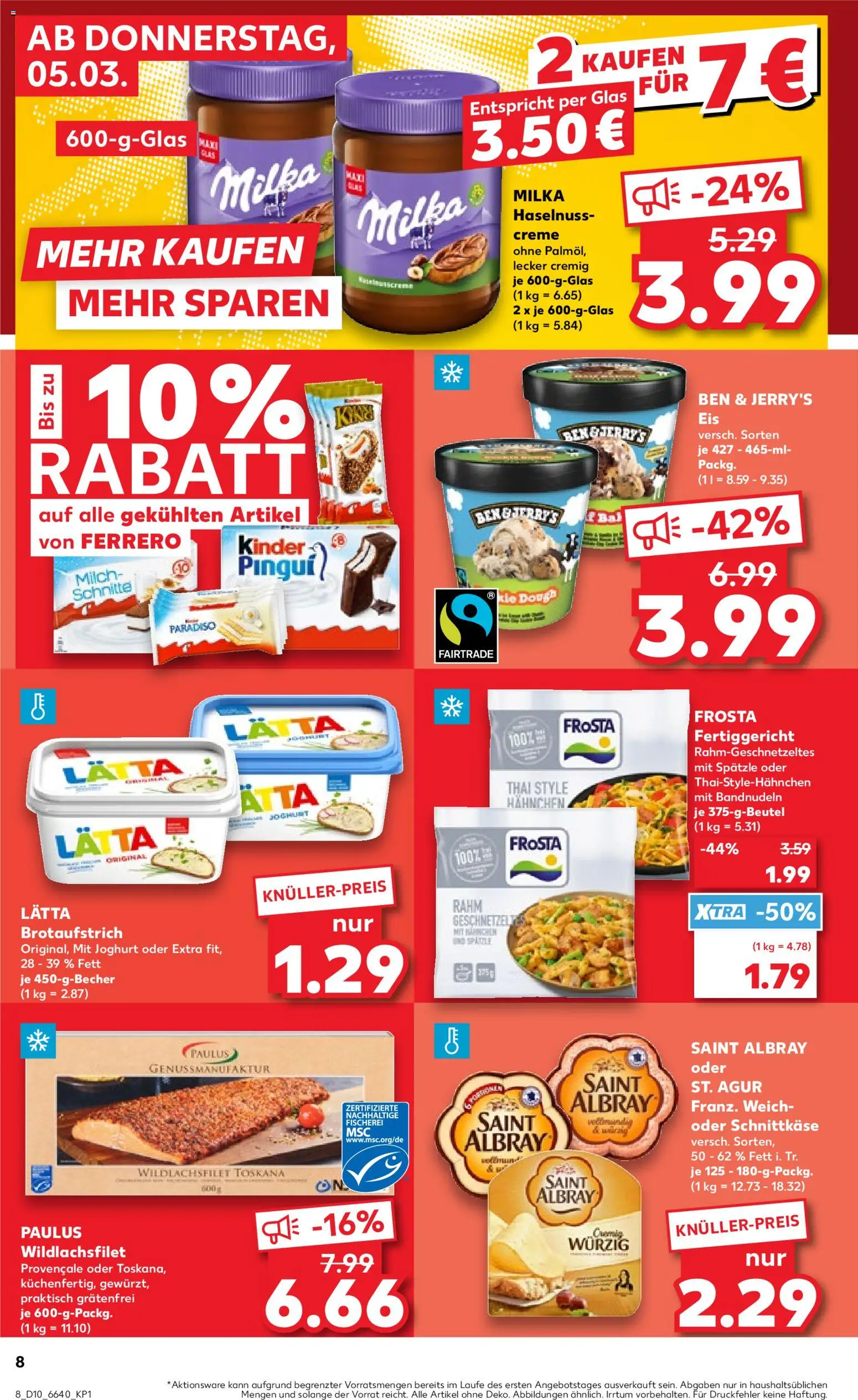 Kaufland Prospekt 	 - Seite 8 - gültig ab 05.03.2026