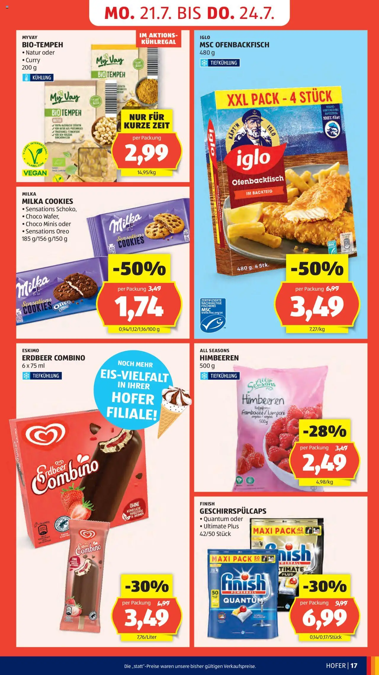 Hofer Flugblatt - Seite 19- gültig ab 18.07.2025