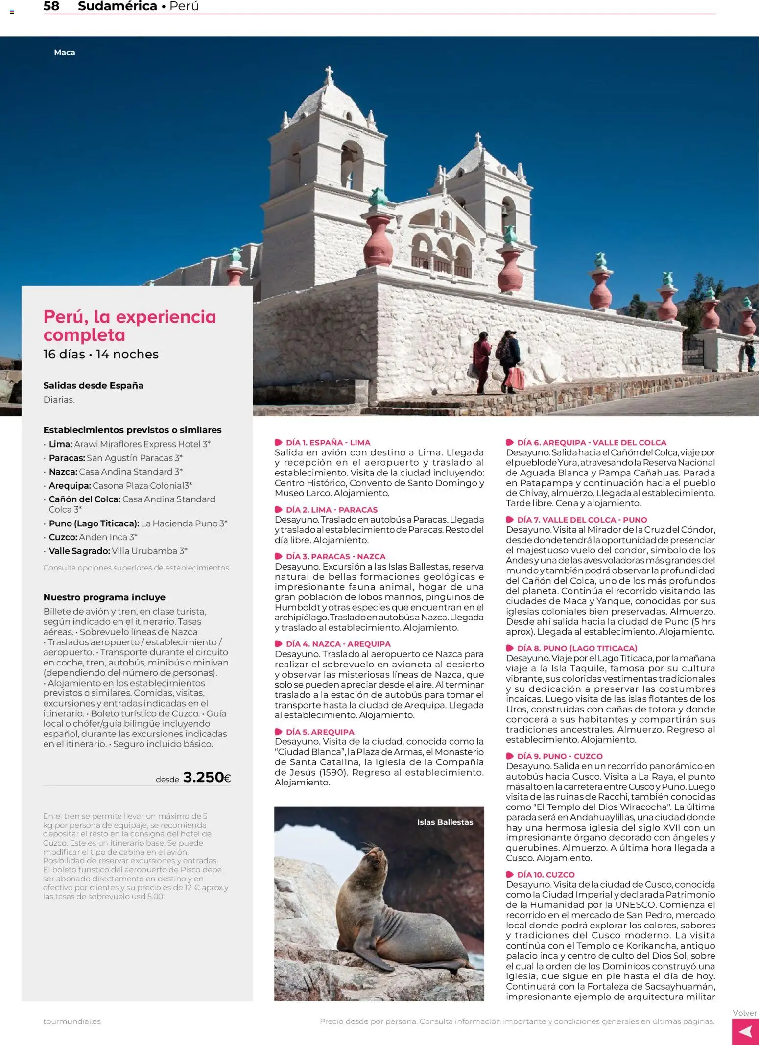 Viajes El Corte Inglés Centroamérica y Sudamérica - Página de 57 - Válido desde 01/01/2026