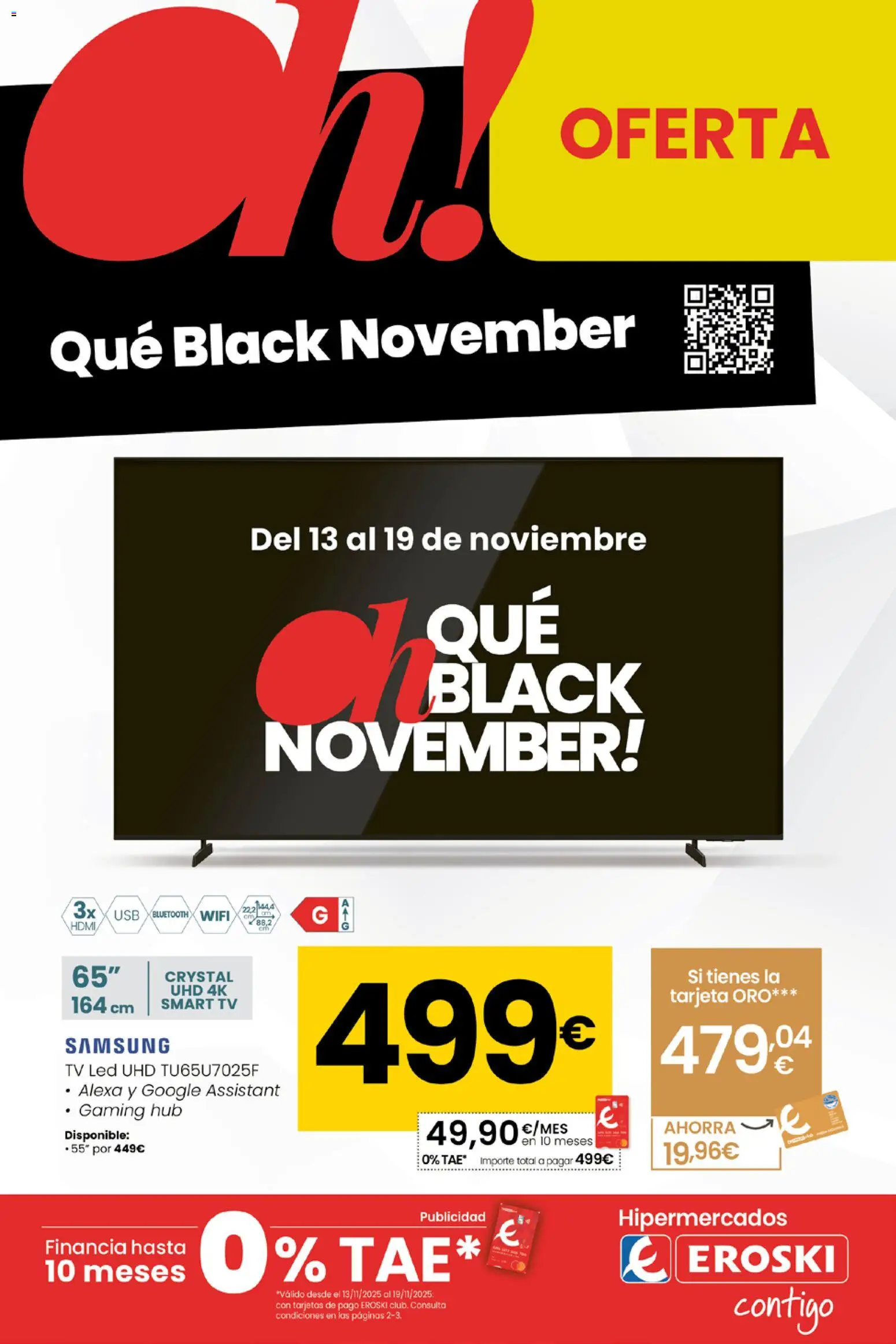 Eroski - Black Friday - Página de 1 - Válido desde 13/11/2025
