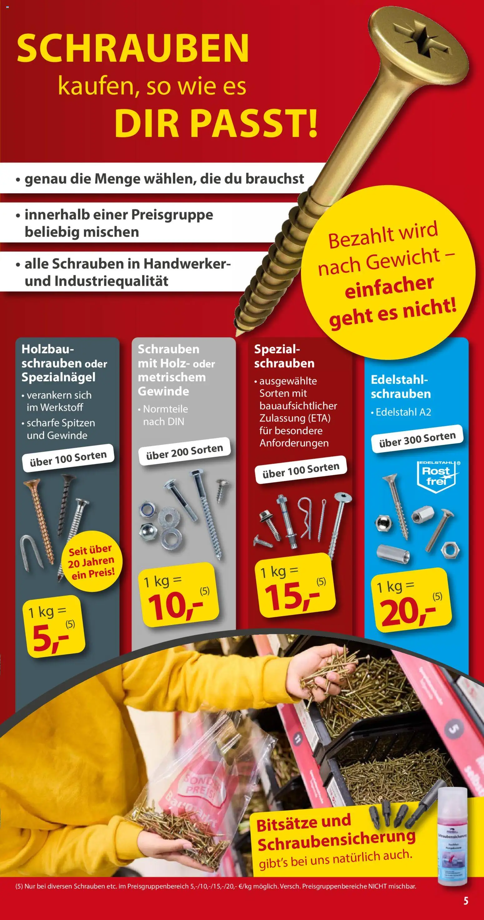 Sonderpreis Baumarkt Prospekt 	 - Seite 5 - gültig ab 25.04.2026