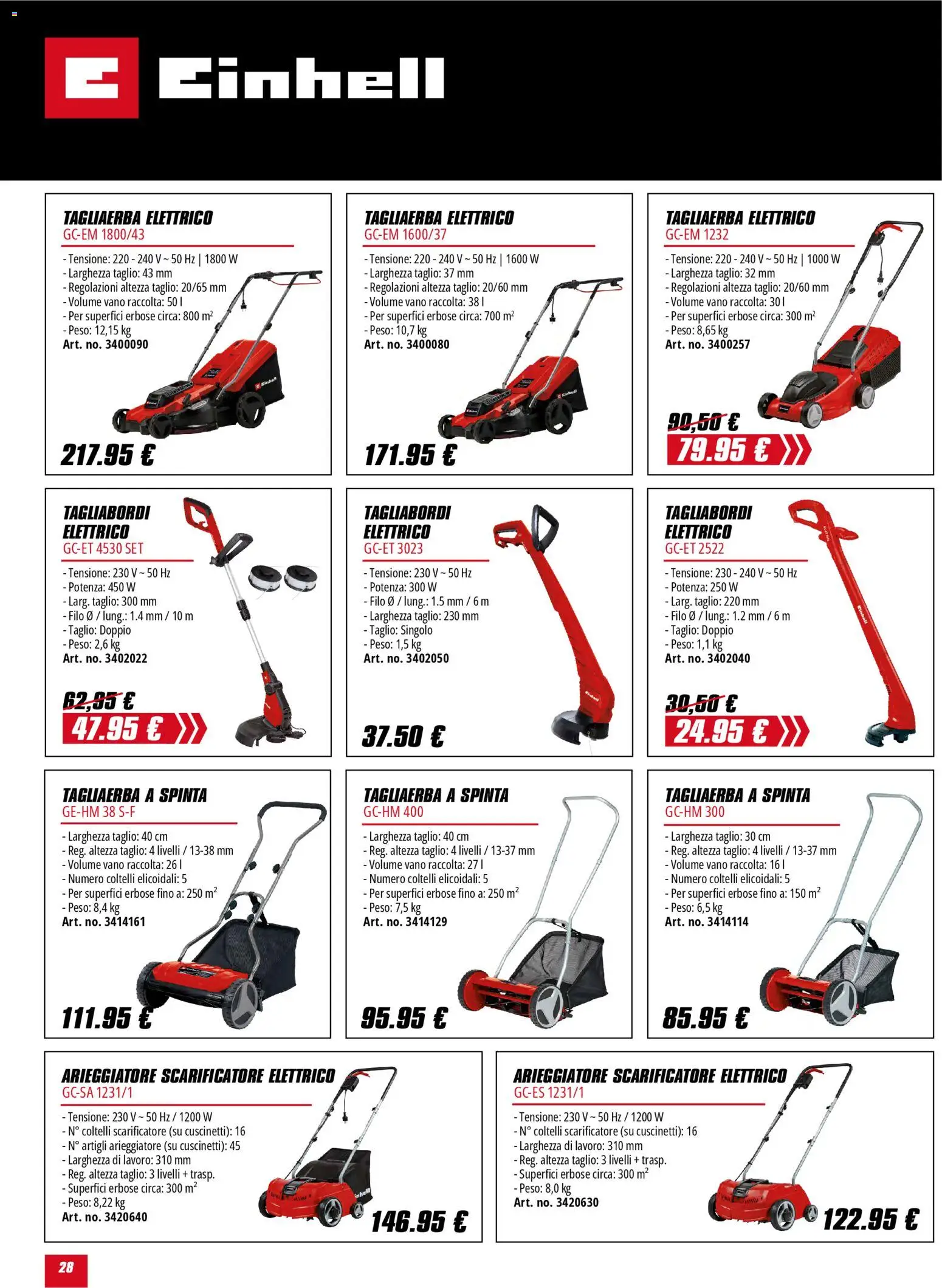 Volantino Einhell	 - pagina 28 - valido dal 02/02/2026