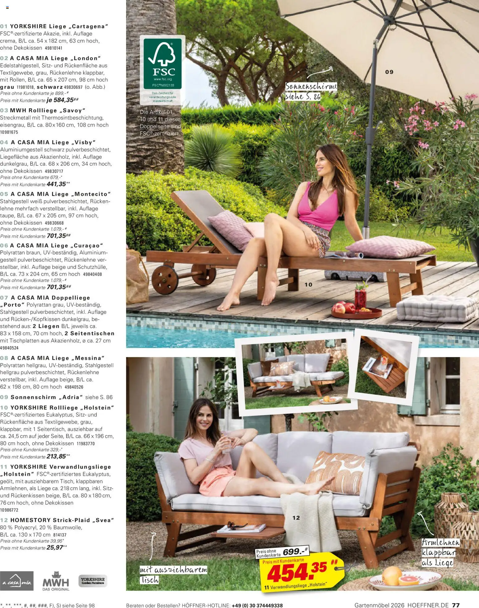 Höffner Prospekt Gartenmöbel - Seite 77 - gültig ab 27.03.2026
