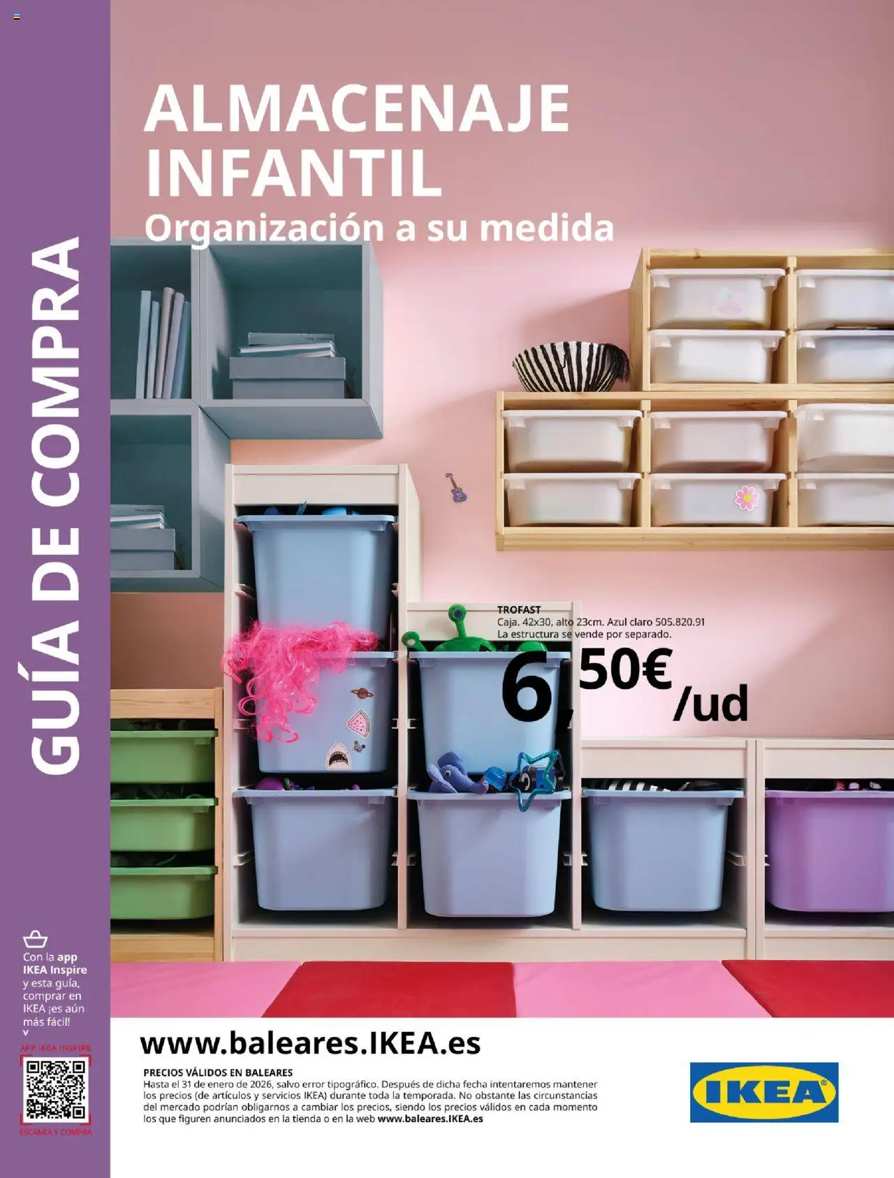 Catálogo IKEA Almacenaje infantil - Página de 1 - Válido desde 01/09/2025