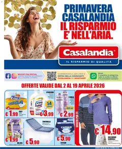 Anteprima Casalandia volantino valida dal 02/04/2026