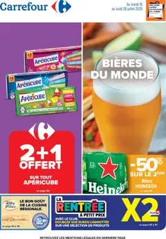 Aperçu Carrefour catalogue semaine 29 valable à partir du 15/07/2025