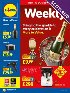Lidl - Lidl Weekly Scotland valid from 04/12/2025