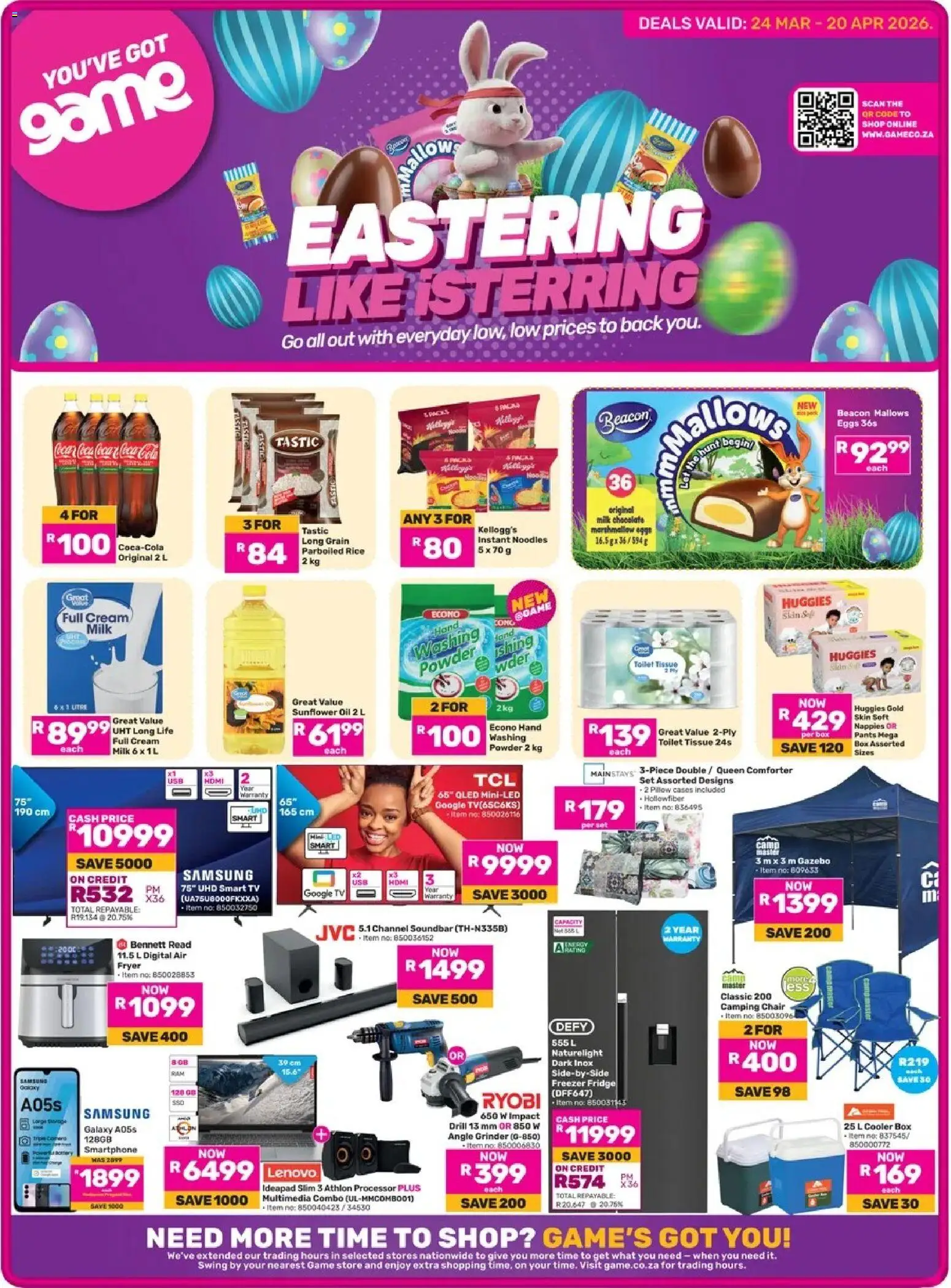 Game Specials - page 1- valid from 24/03/2026