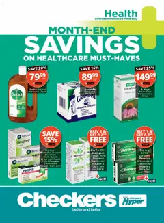 Preview Checkers - Medirite July Month-End Promotion valid from 21/07/2025