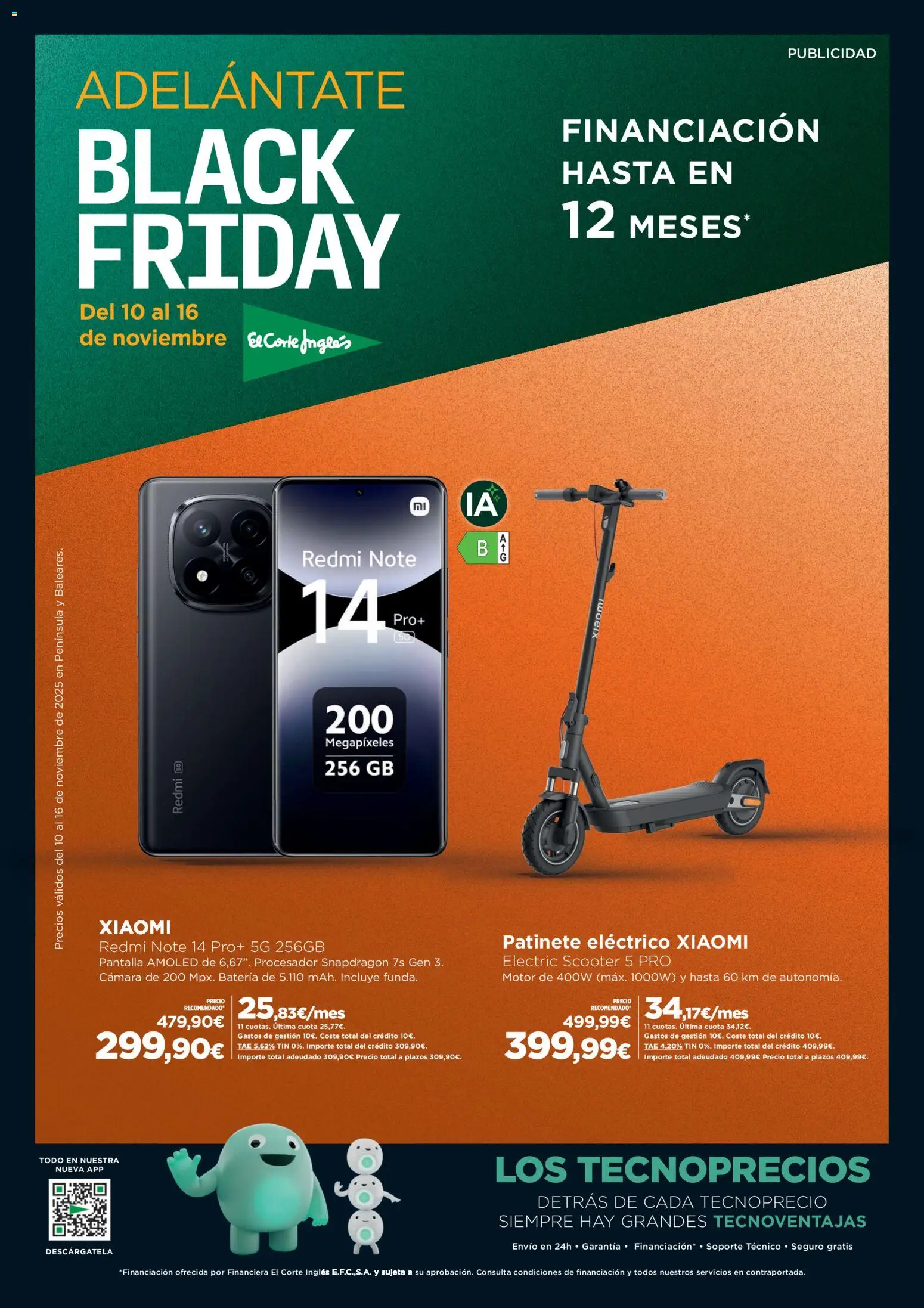 El Corte Inglés Black Friday - Página de 1 - Válido desde 10/11/2025