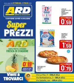 Anteprima ARD Discount Gela catalogo valida dal 23/02/2026