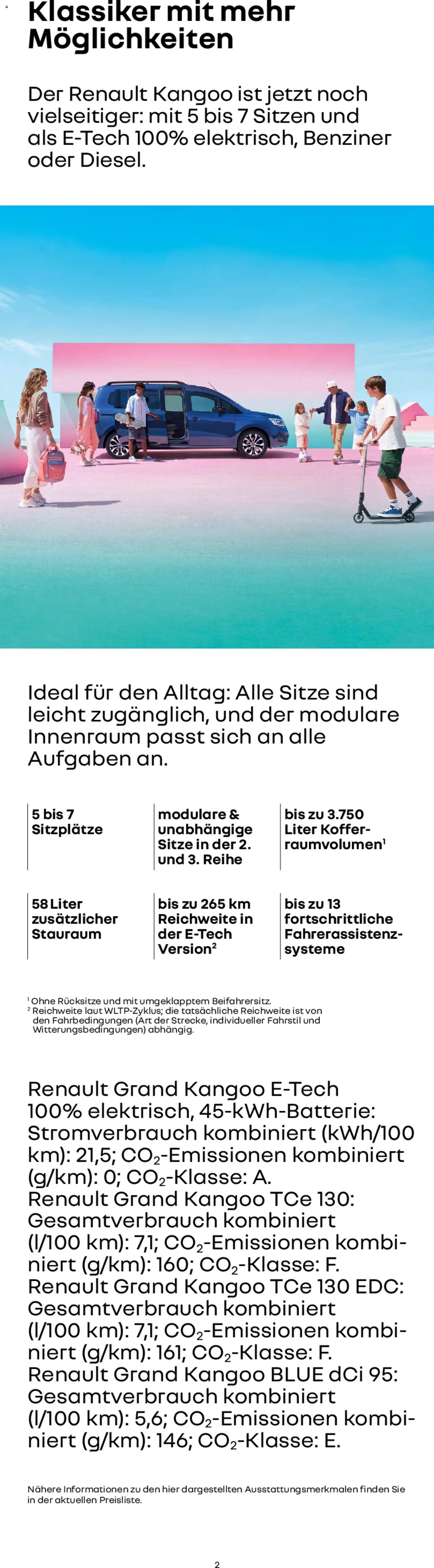 Renault Grand Kangoo - Seite 2 - gültig ab 14.01.2026