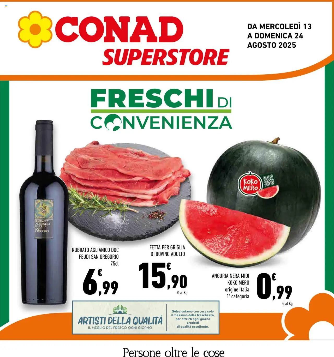 Conad Superstore Campania catalogo - pagina 1 - valido dal 13/08/2025