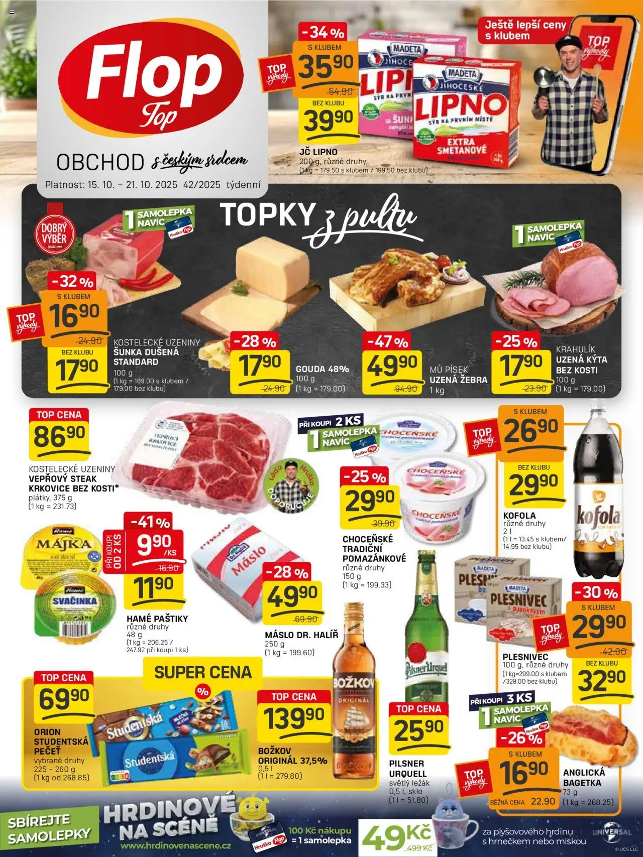 Flop leták - FlopTop - strana 1- platný od 15.10.2025