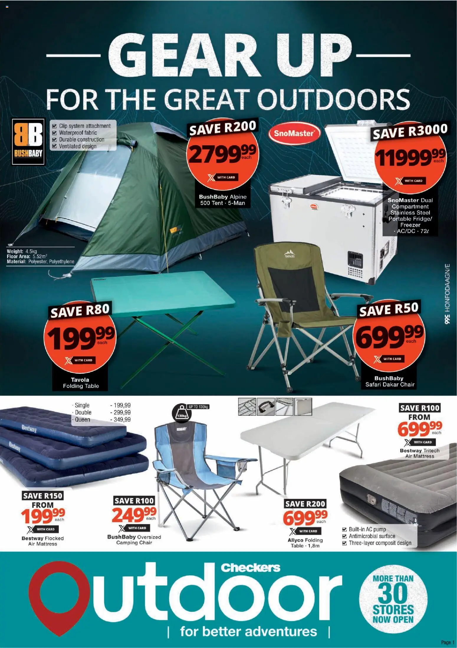 Checkers - Outdoor January Mid-Month Promotion - page 1- valid from 05/01/2026