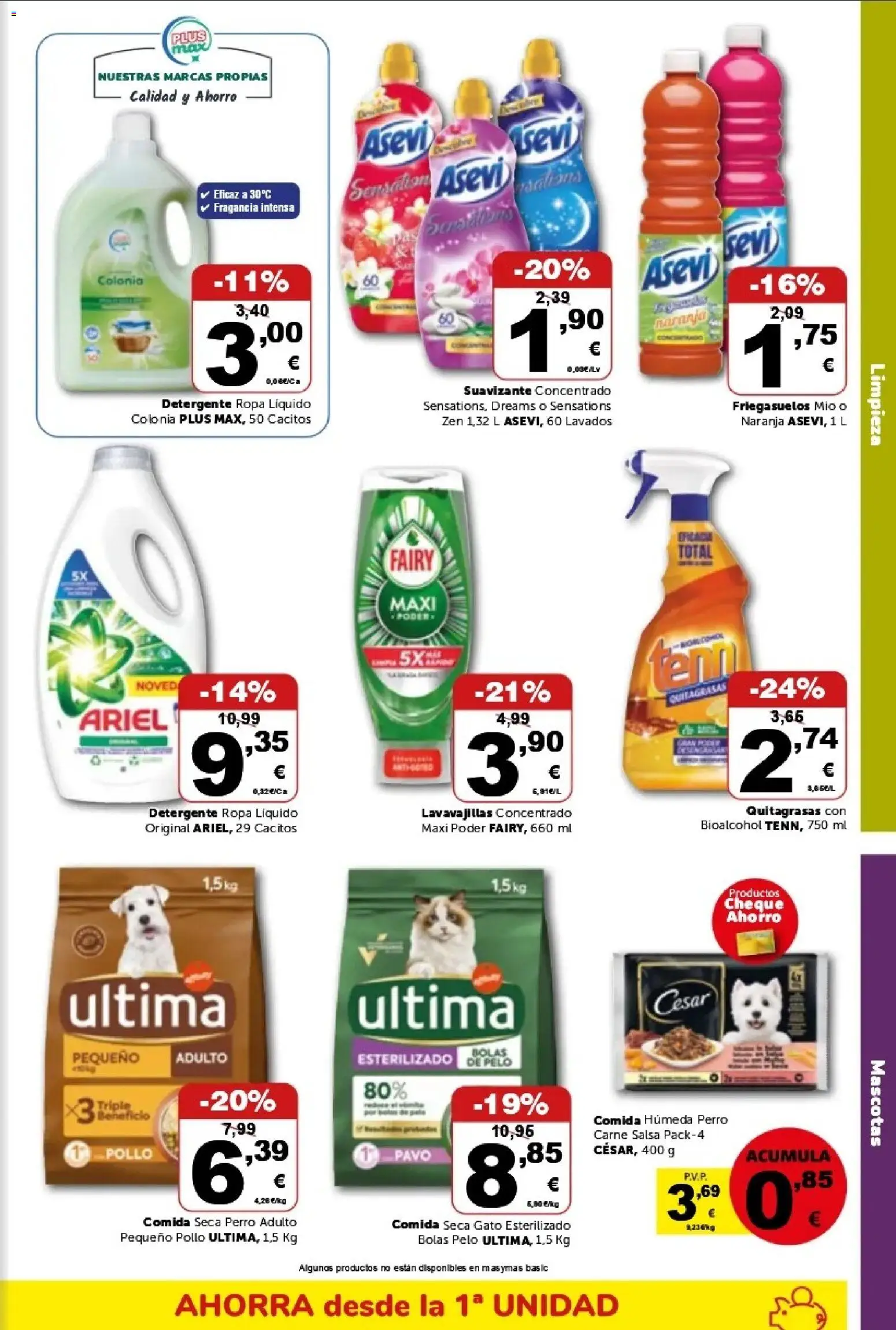 Masymas folleto - Página de 18 - Válido desde 27/03/2026