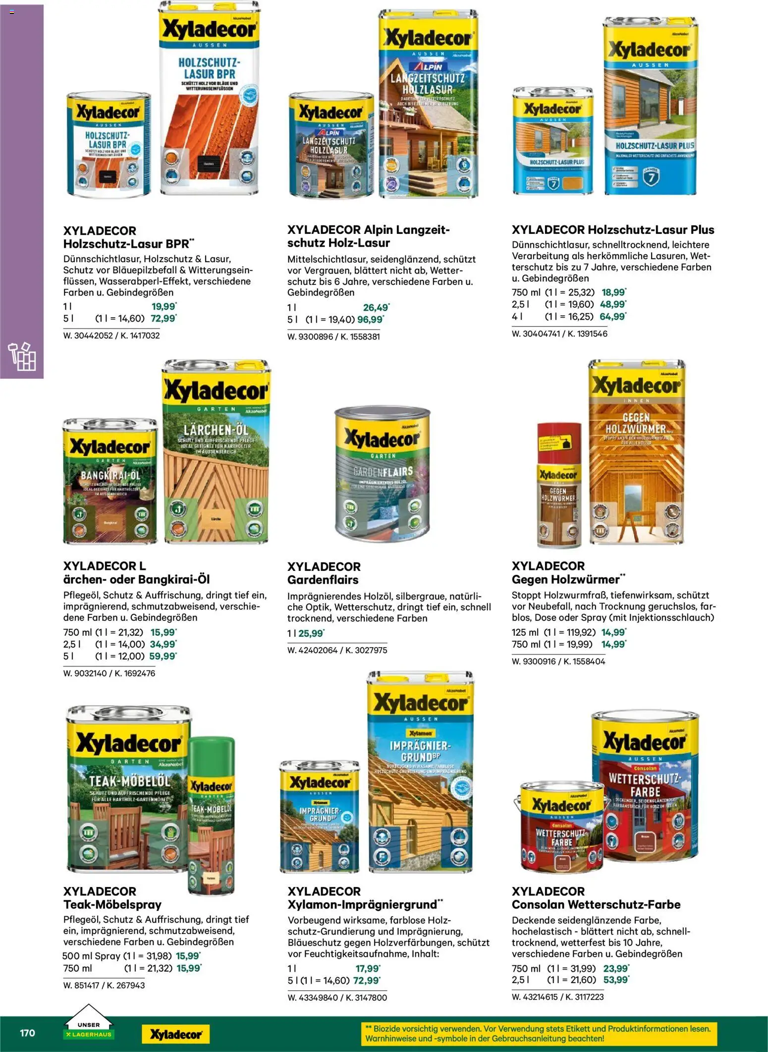 Lagerhaus  Garten und Freizeit Katalog 2026 - page 170- valid from 22.02.2026