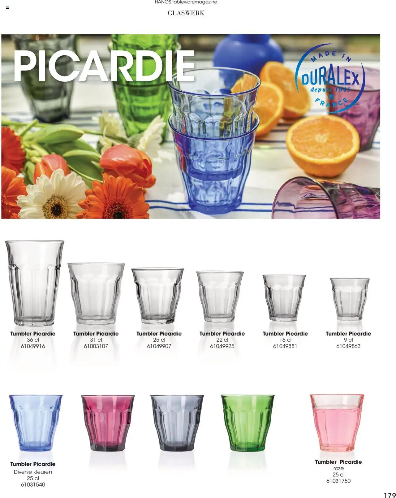 Hanos - Tableware magazine 2025-2026 - page 179- valid from 01-09-2025