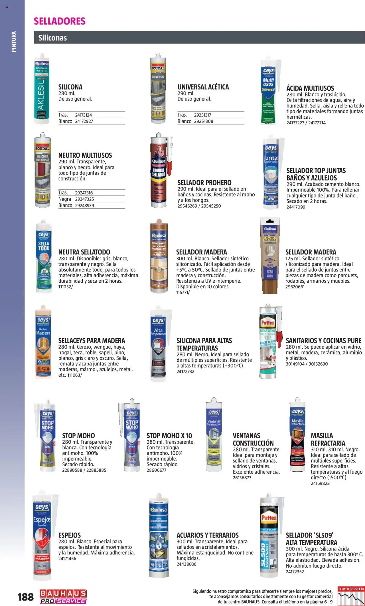 Bauhaus - ProService  - Página de 188 - Válido desde 24/02/2025