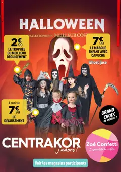 Aperçu Centrakor - Halloween Zoé - Qui aura le meilleur déguisement valable à partir du 13/10/2025