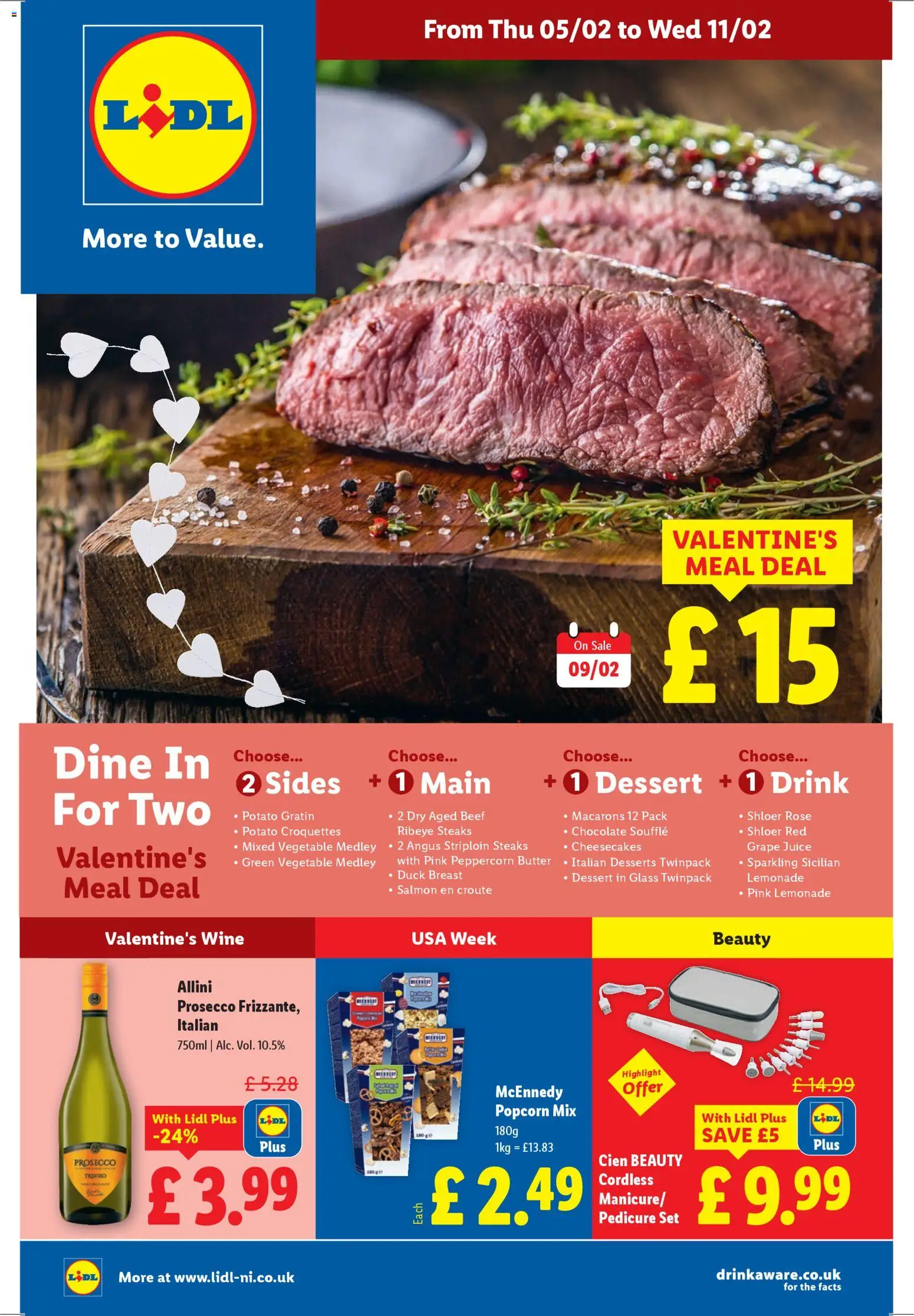 Lidl - Valentine - page 1- valid from 05/02/2026