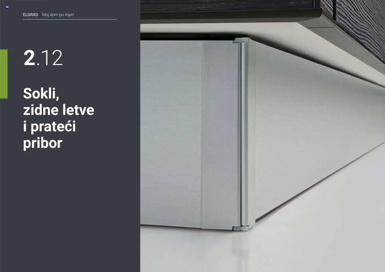 Elgrad - Sokli, zidne letve i prateći pribor - stranica 1- važeći od 06.10.2025