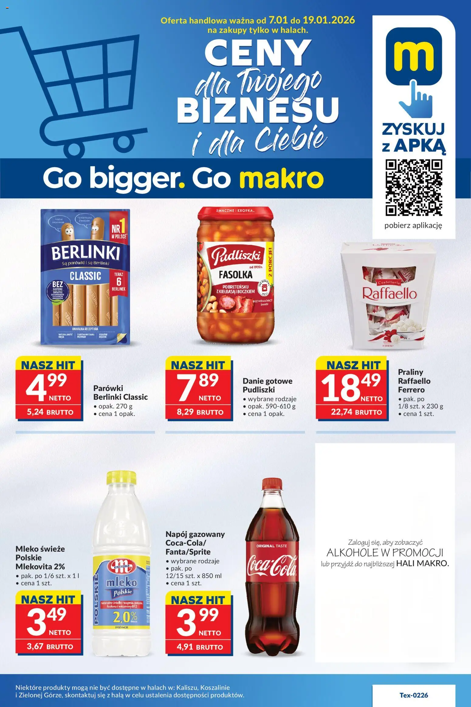 Makro Gazetka - Mega oferty dla Twojego Sklepu - strona 1- ważny od 07.01.2026