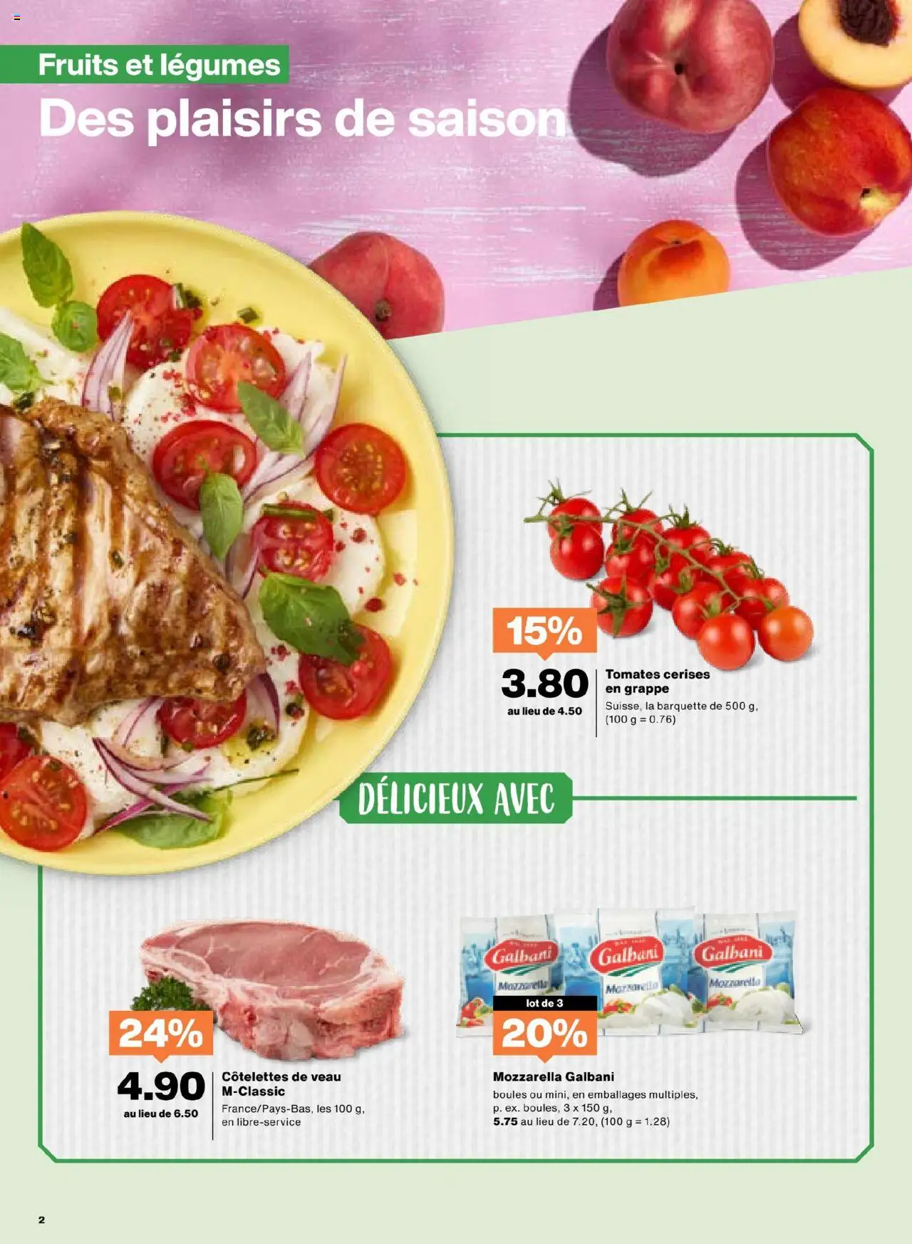 Migros Aktionen FR - Seite 2- gültig ab 22.07.2025