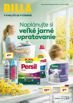 Billa leták platný od 25.02.2026