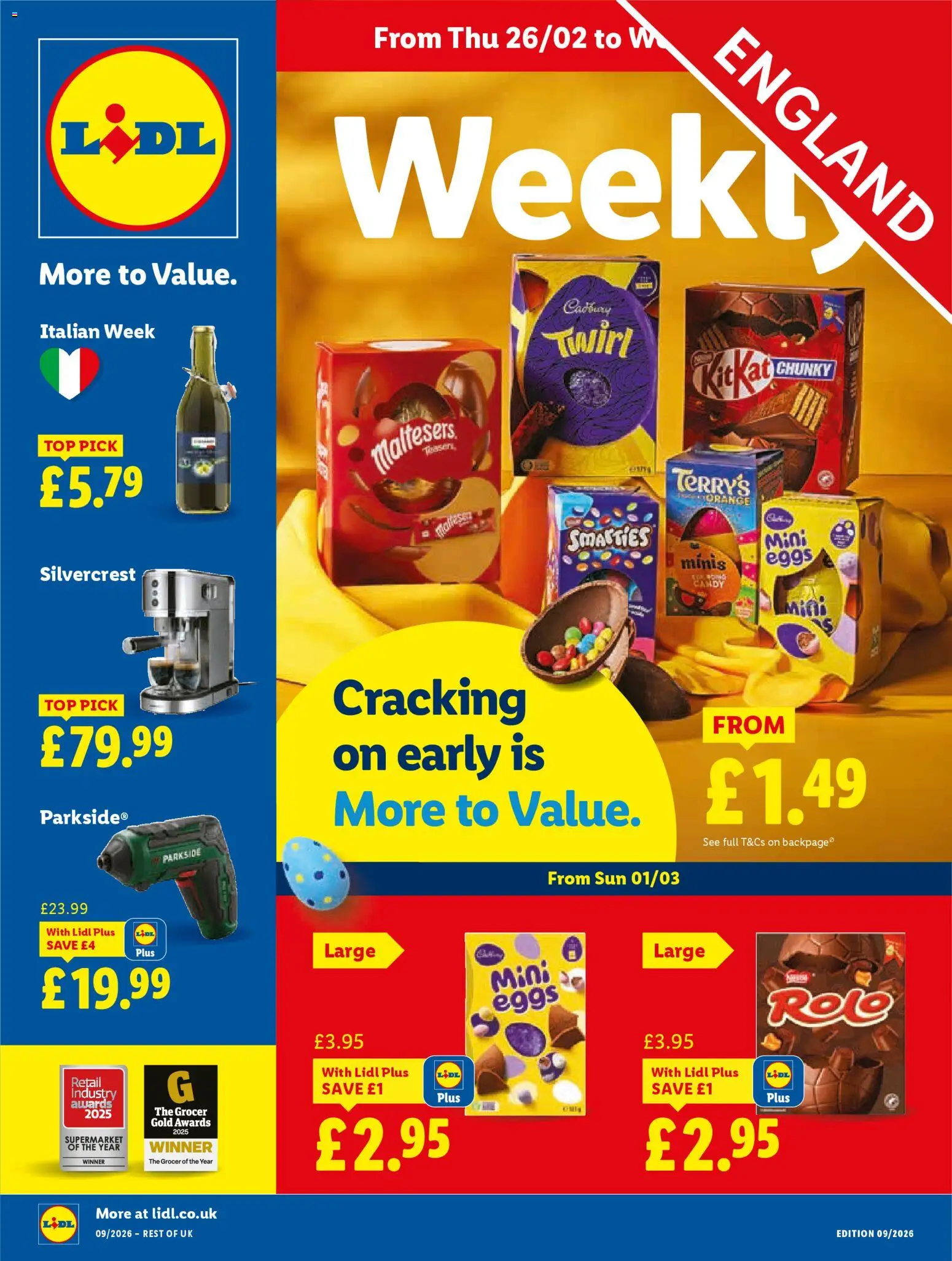 Lidl - Lidl Weekly - page 1- valid from 26/02/2026