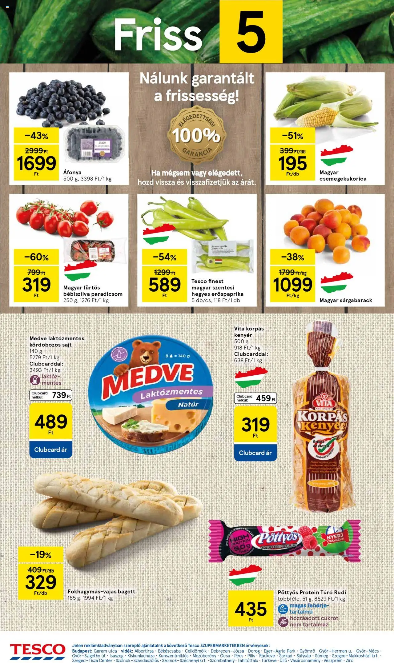 Tesco Szupermarket - Akciós újság  - 2oldal - érvényes 2025.07.17.-tól